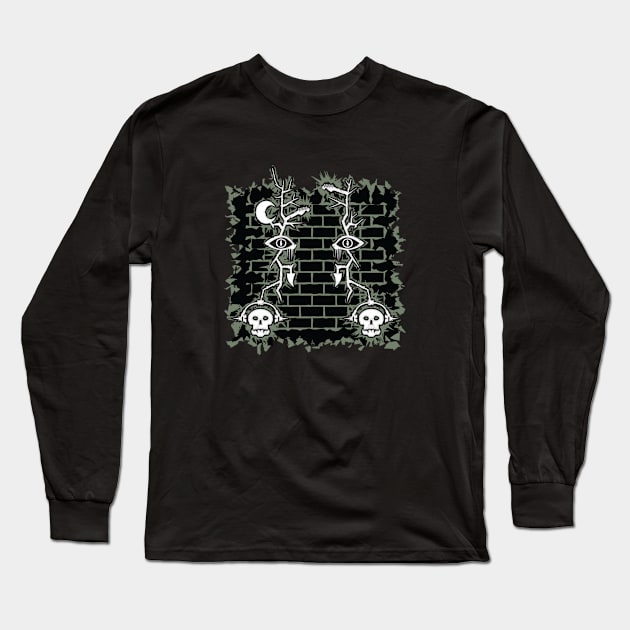 Feel the dark music Long Sleeve T-Shirt by EnriqueV242